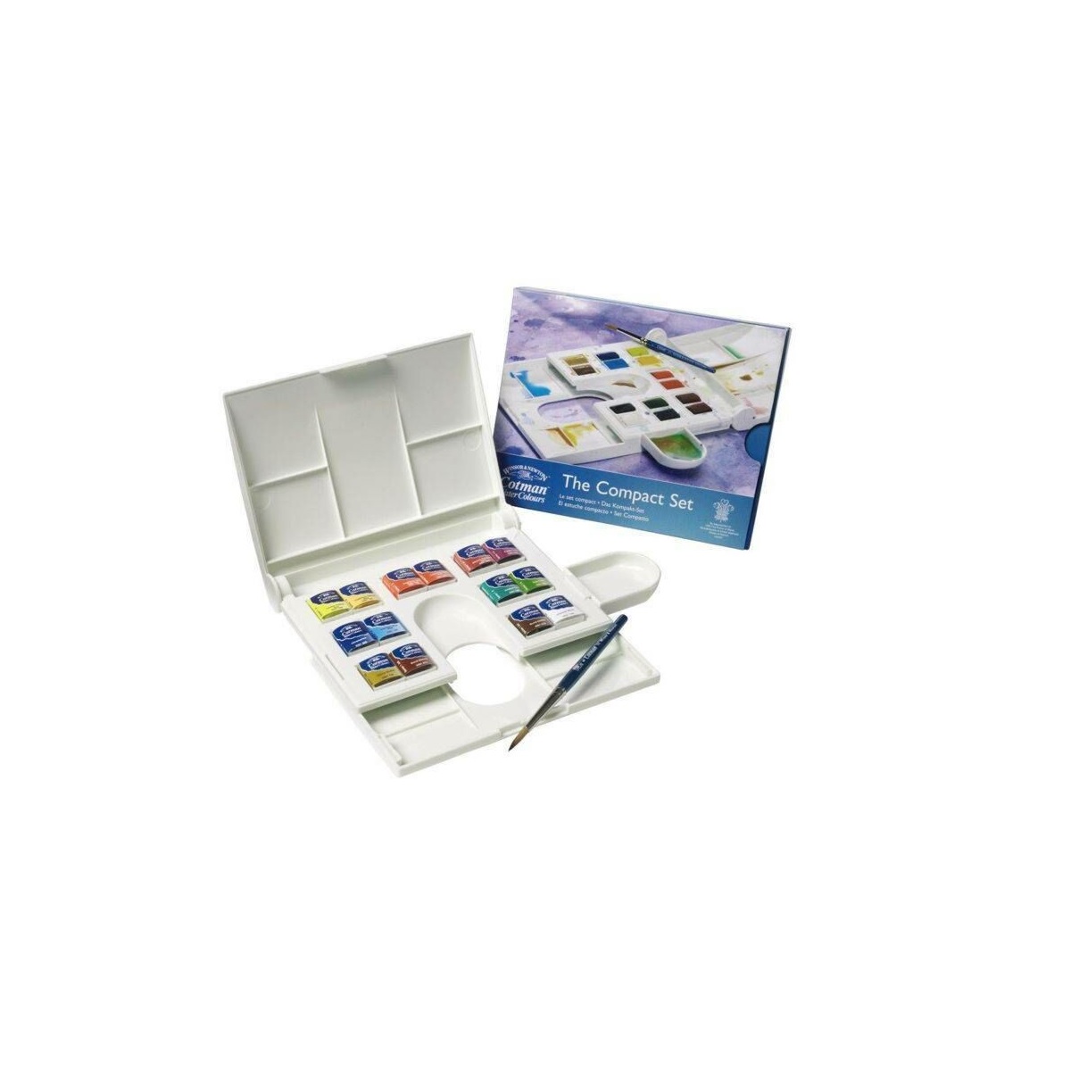 W 0390083 WINSOR & NEWTON                                              | SET ACUARELA COTMAN SET POR 14 PASTILLAS CON ESTUCHE                                                                                                                                                                                            